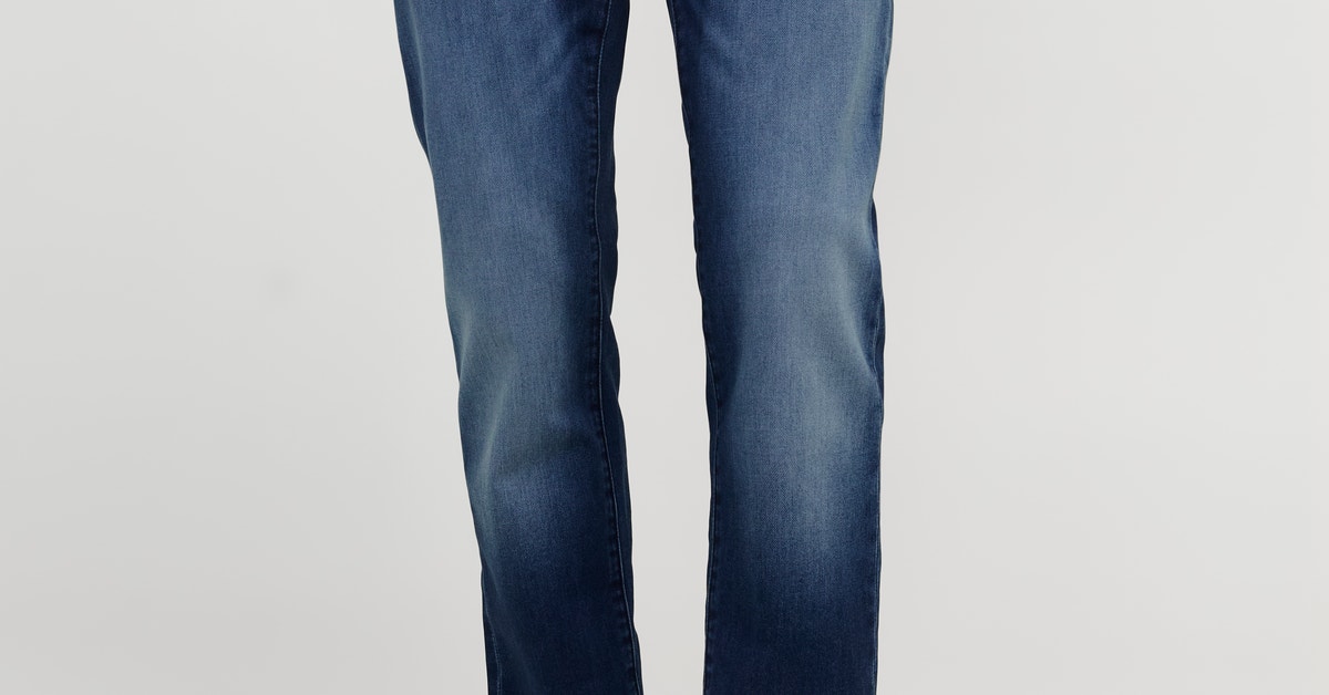 Jack & Jones JJIMIKE JJFOX I.K. MF 424 NOOS, Denim Blauw, 34W x 32L Jack & Jones JJIMIKE JJFOX I.K. MF 424 NOOS, Denim Blauw, 34W x 32L
