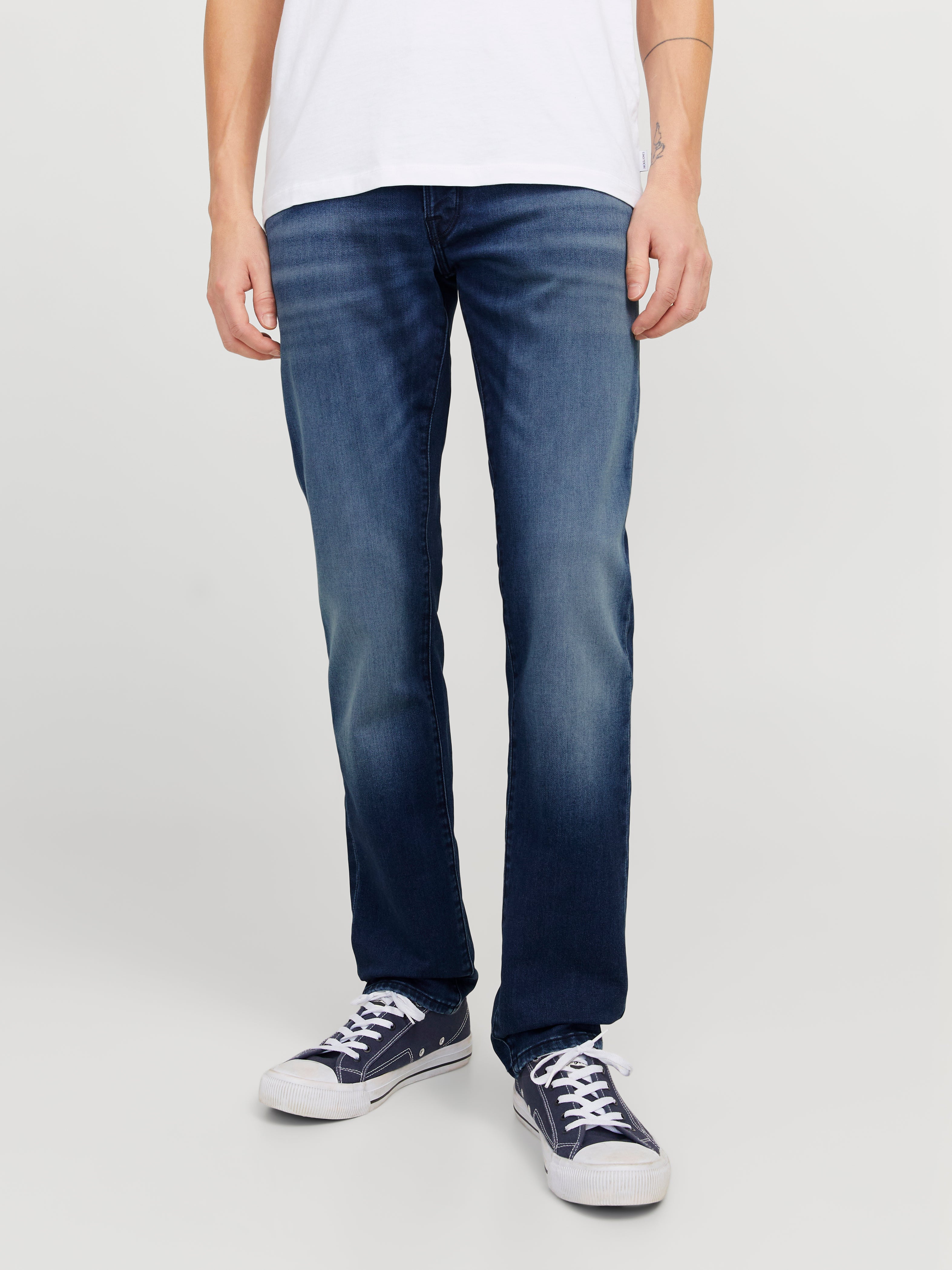 Thumbnail - Jjimike Jjfox I.k. Ge 424 Noos Tapered Fit Jeans