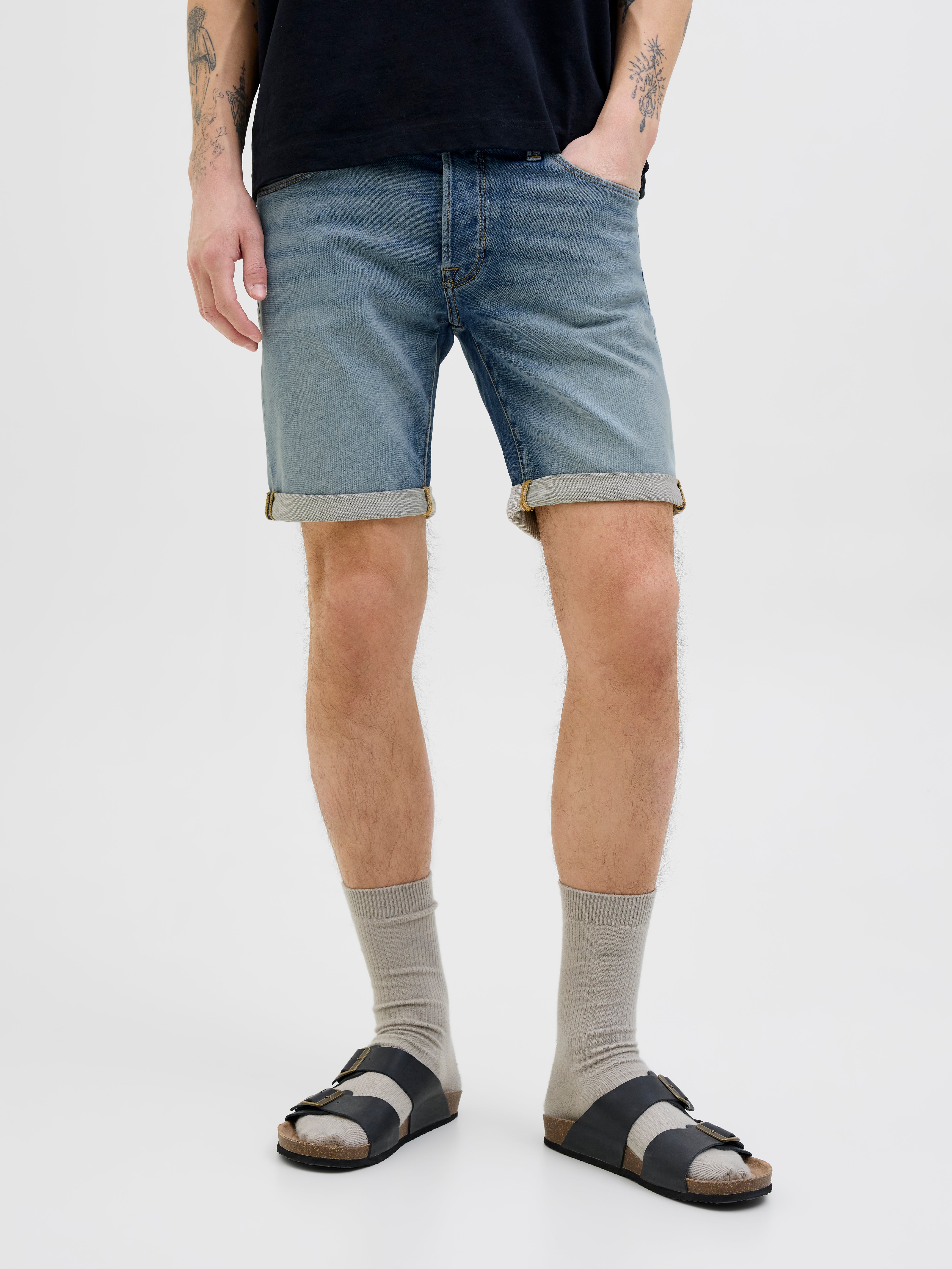Regular Fit Jeans-shorts