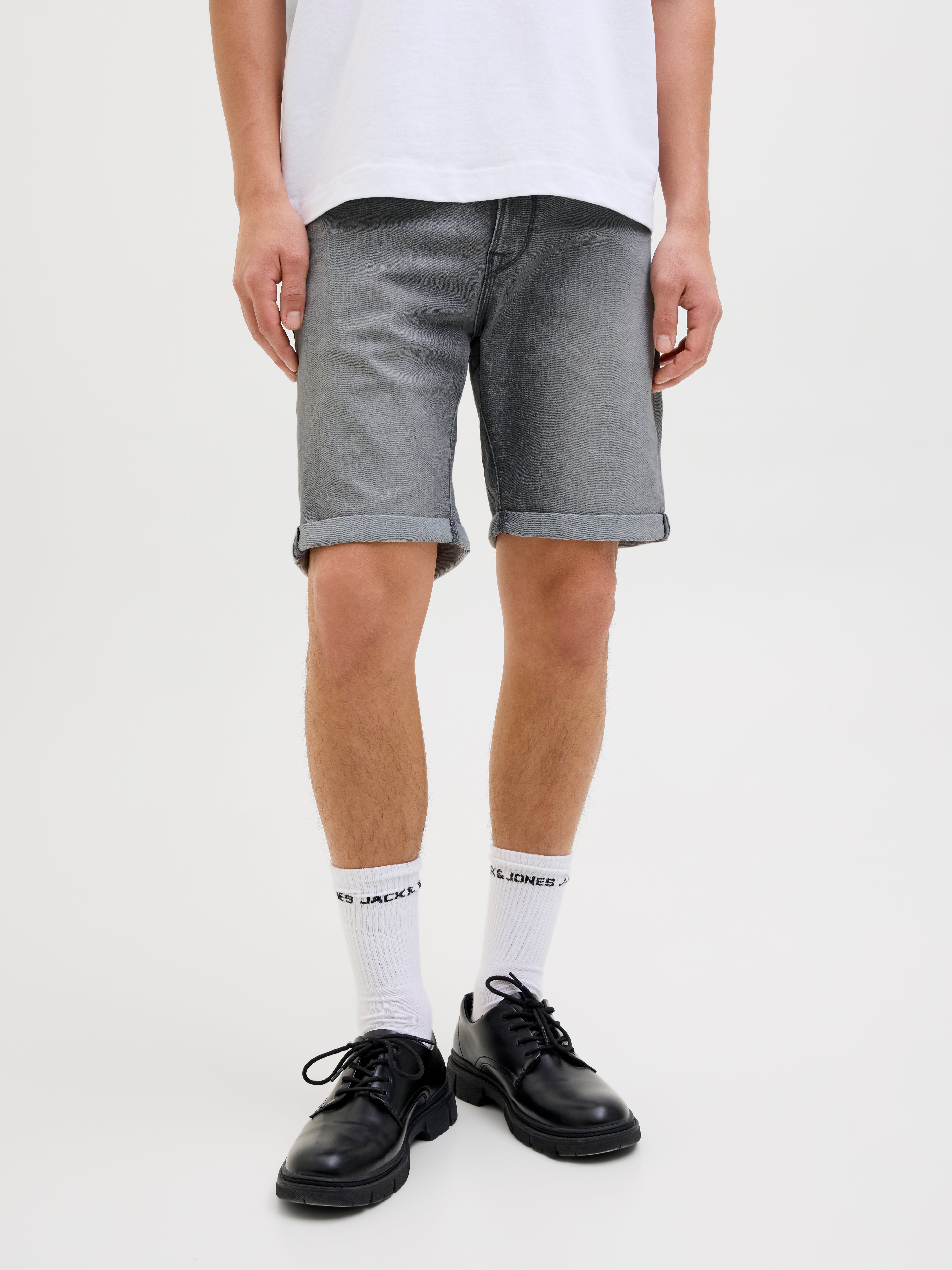 Thumbnail - Regular Fit Jeans-shorts