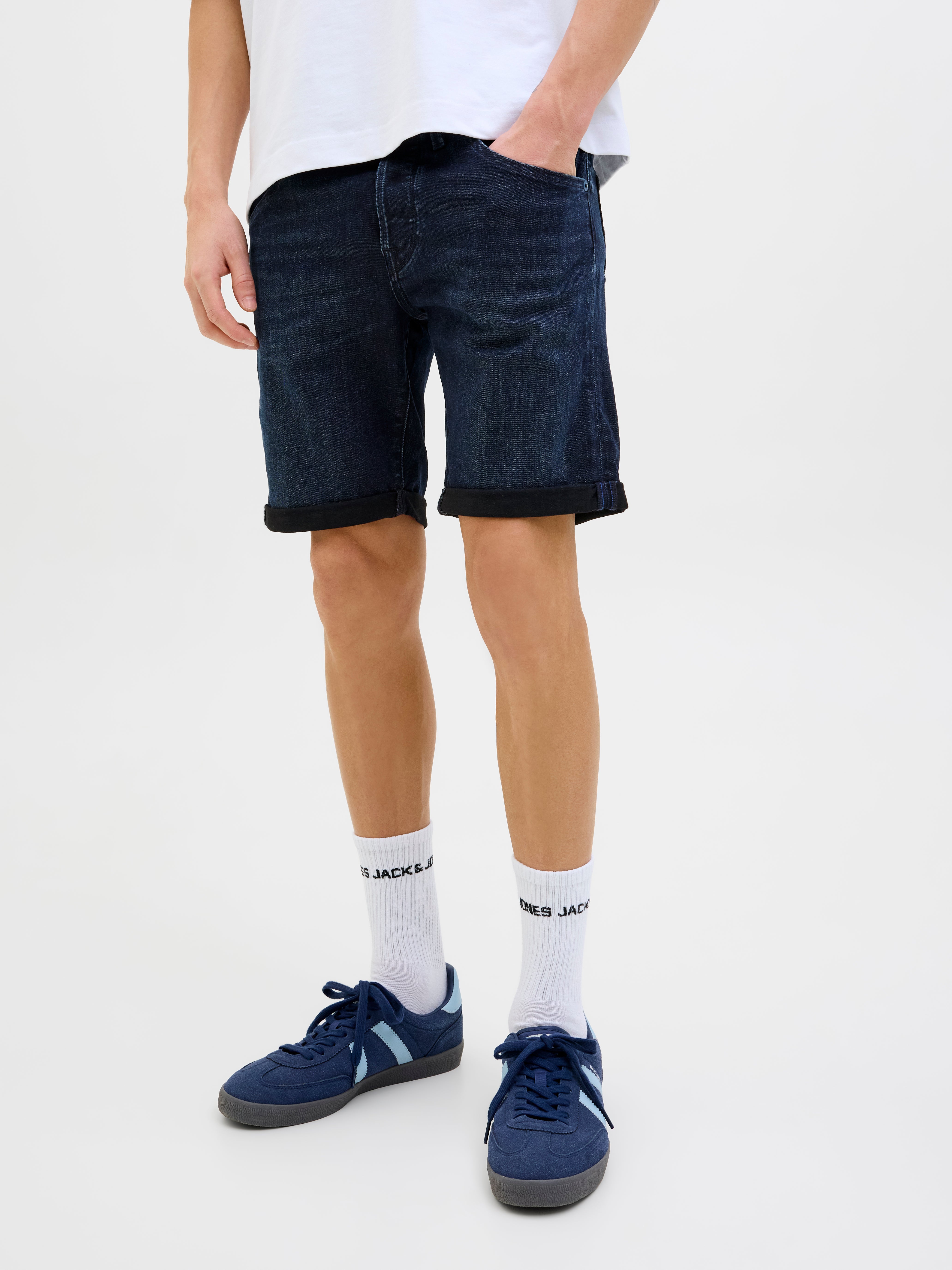 Thumbnail - Regular Fit Jeans-shorts