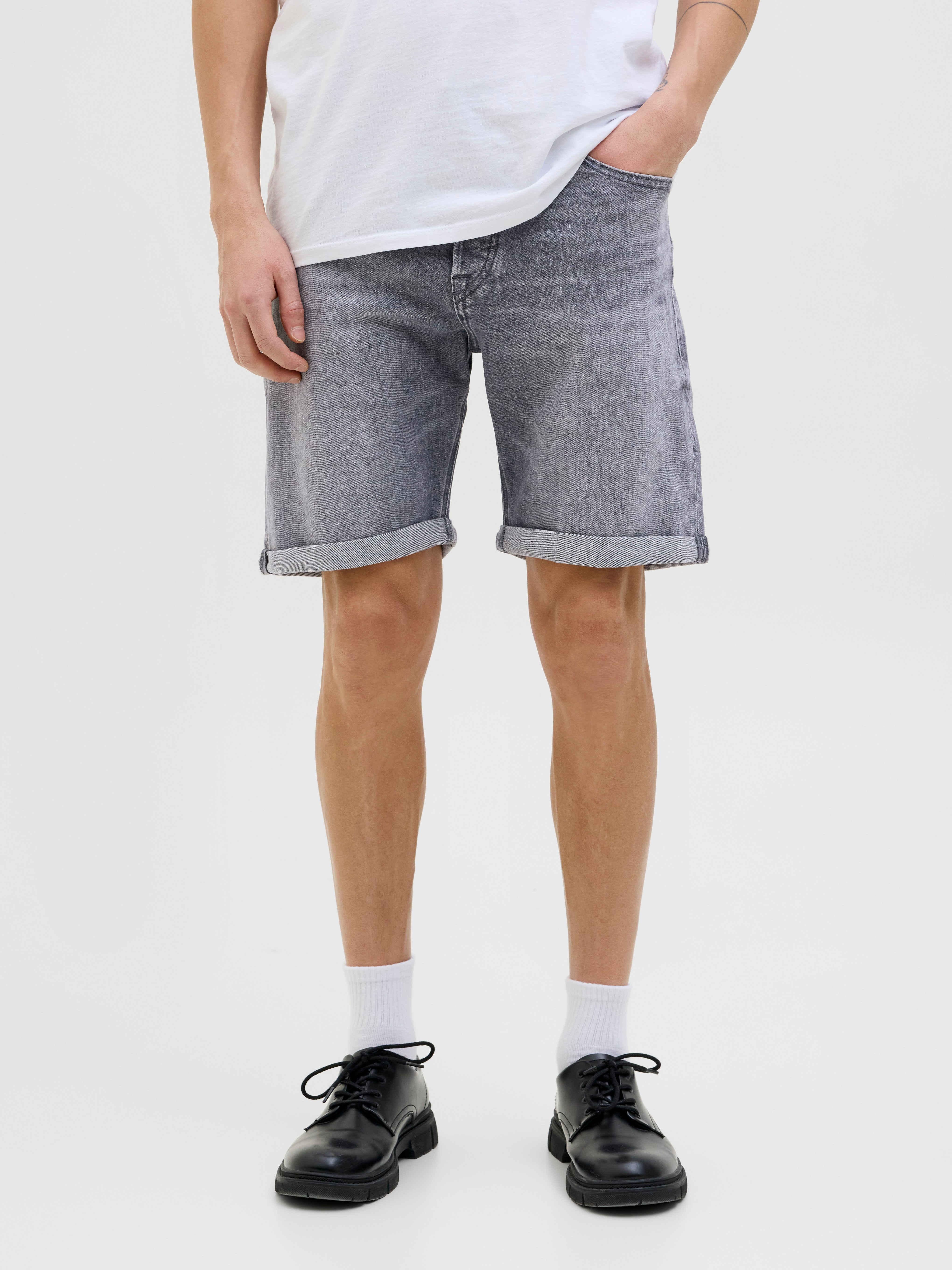 Regular Fit Jeans-shorts