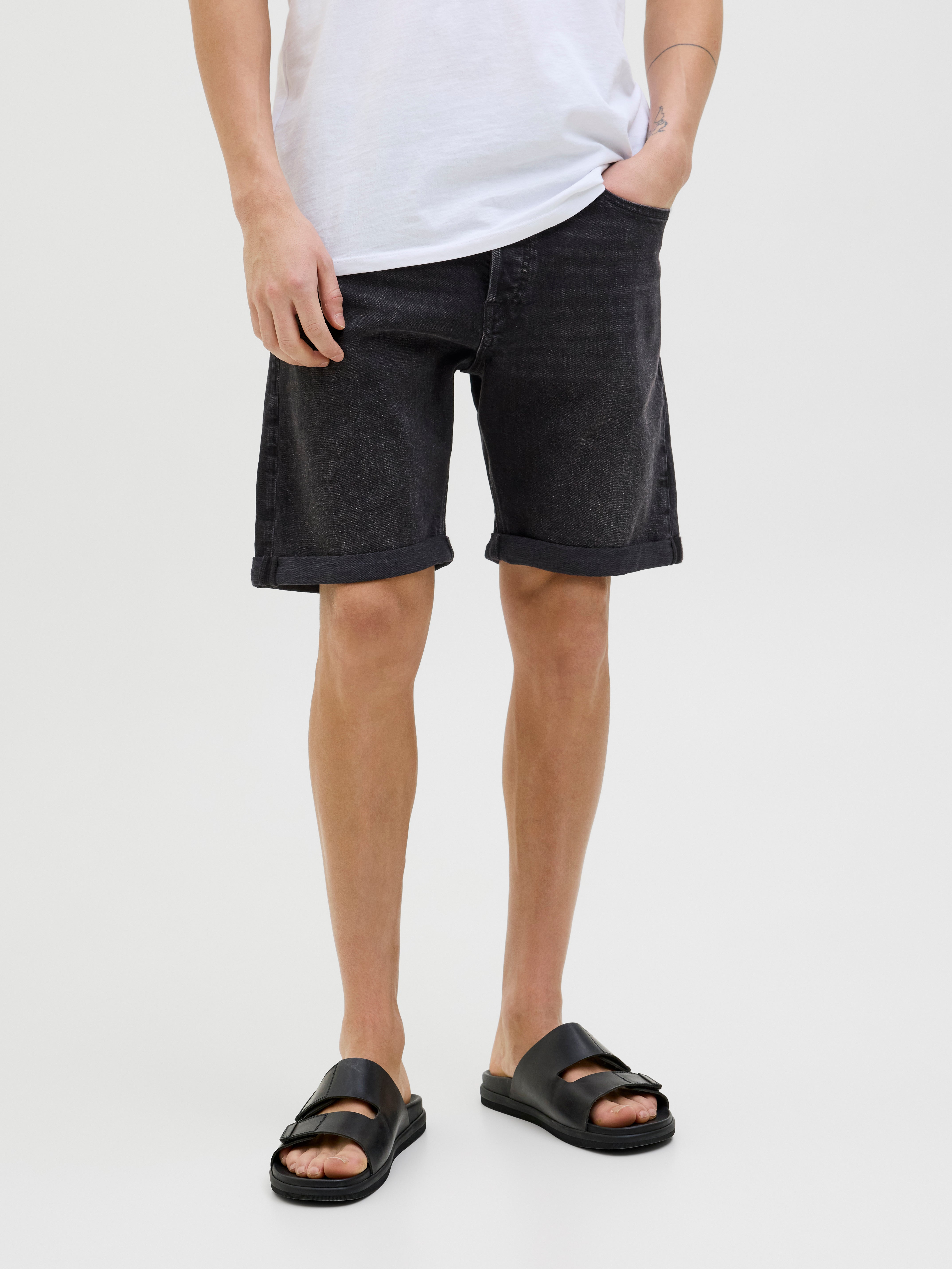 Regular Fit Jeans-shorts