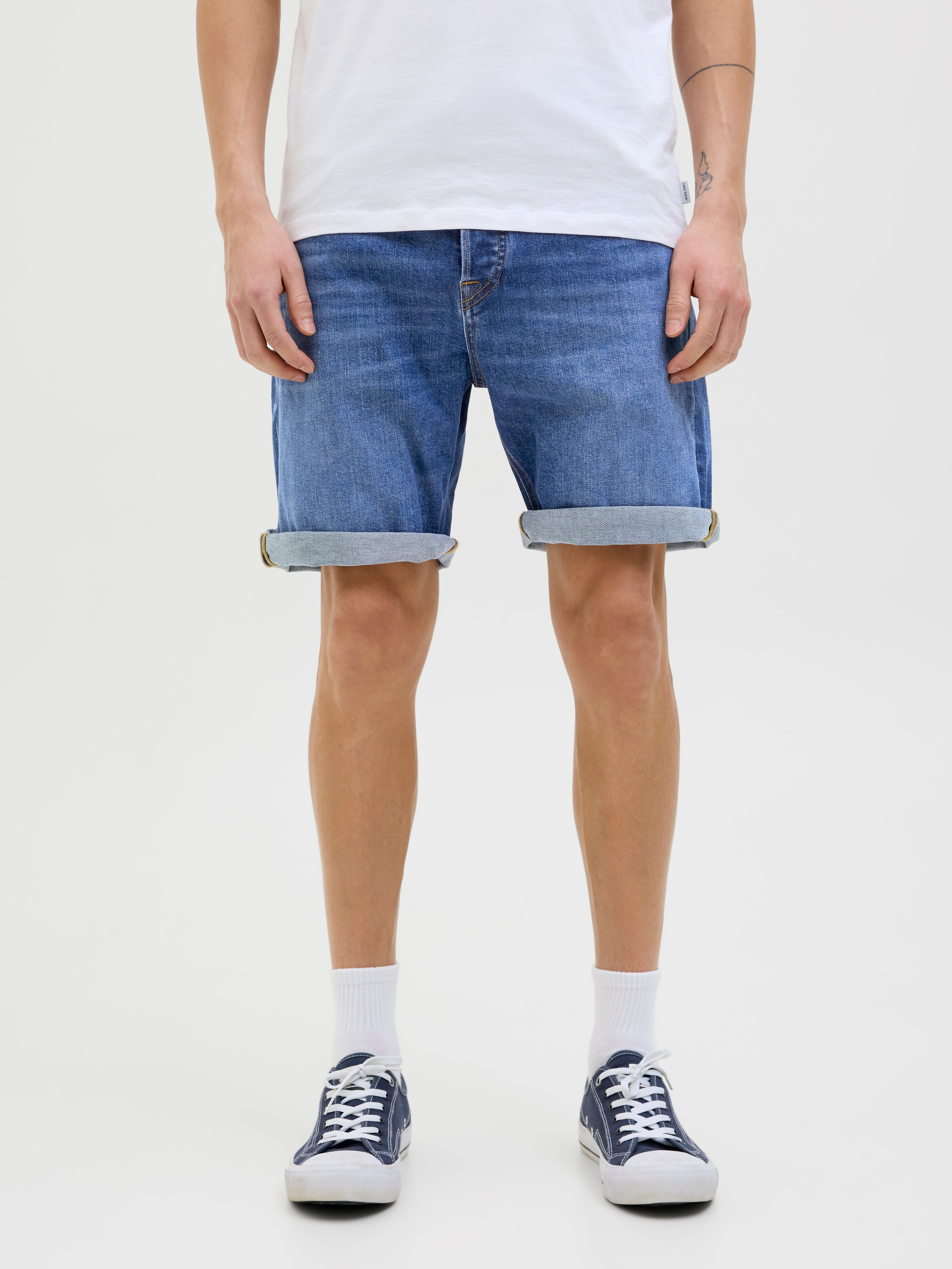 Thumbnail - Regular Fit Jeans-shorts