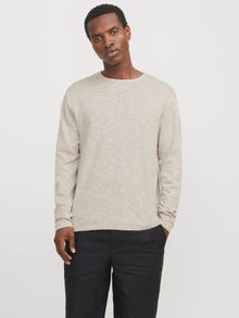 Jack & Jones Pull en maille -Crockery - 12269631