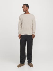 Jack & Jones Pull en maille -Crockery - 12269631
