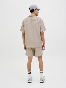 Jack & Jones Relaxed Fit Hemd -Oxford Tan - 12269640