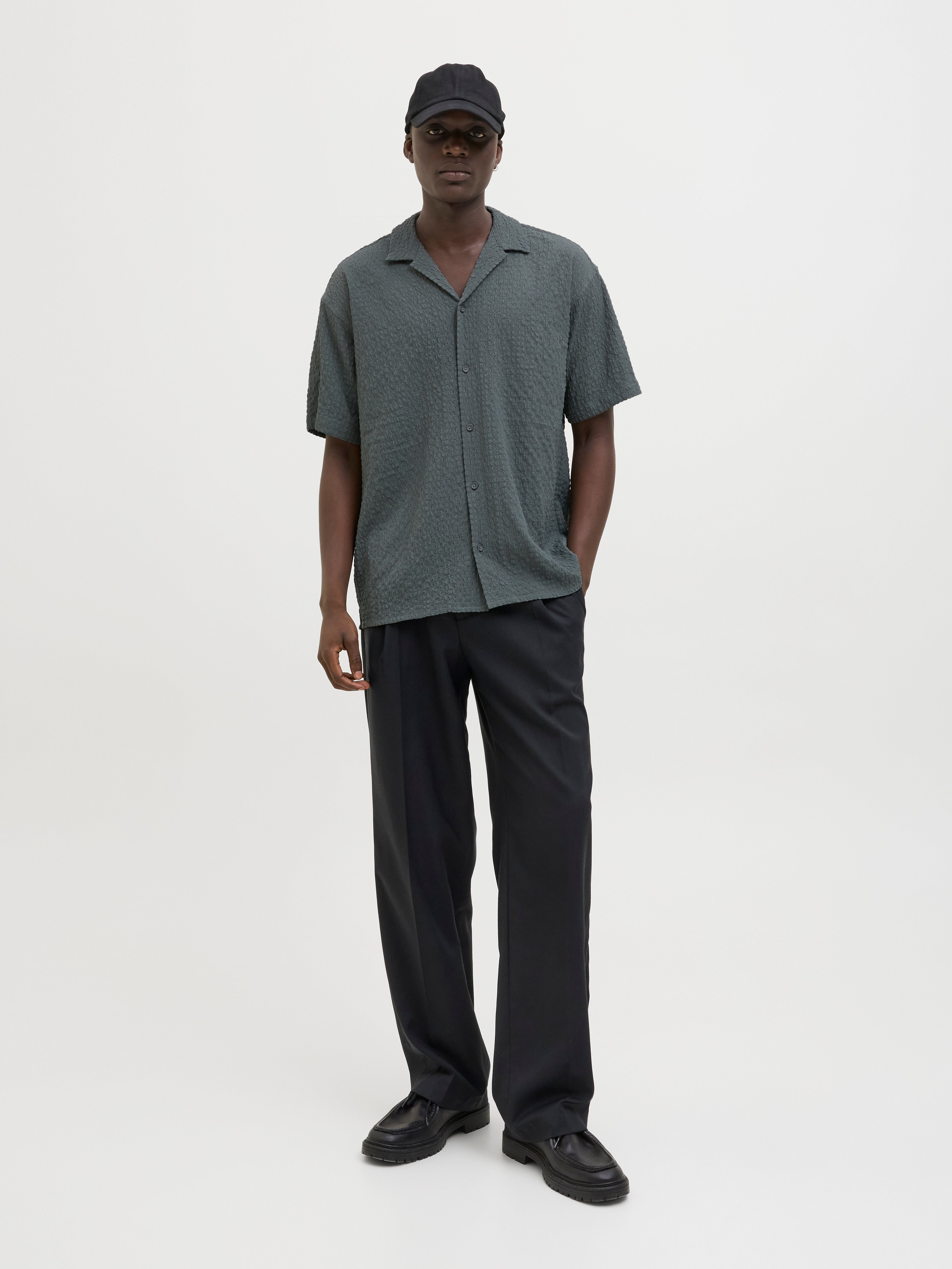 Relaxed Fit Shirt | Medium Green | Jack & Jones®