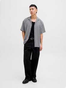 Jack & Jones Relaxed Fit Hemd -Ultimate Grey - 12269644