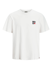 R.D.D. ROYAL DENIM DIVISION RDD T-shirt -Cloud Dancer - 12269651