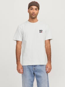 R.D.D. ROYAL DENIM DIVISION RDD T-shirt -Cloud Dancer - 12269651