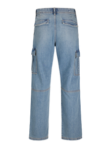 Jack & Jones JJIEDDIE JJWADE MF 607 Loose-fit jeans -Blue Denim - 12269683