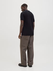 Jack & Jones Yksivärinen Pikeepaita -Black - 12269693