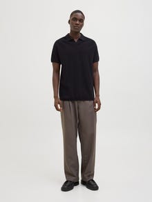 Jack & Jones Yksivärinen Pikeepaita -Black - 12269693