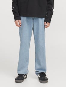 Jack & Jones JJICHRIS JJORIGINAL SQ 738 JNR Laisvo kirpimo džinsai Jaunimui -Blue Denim - 12269714