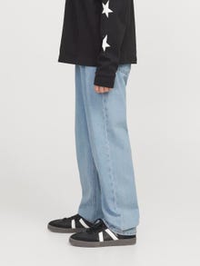 Jack & Jones JJICHRIS JJORIGINAL SQ 738 JNR Laisvo kirpimo džinsai Jaunimui -Blue Denim - 12269714