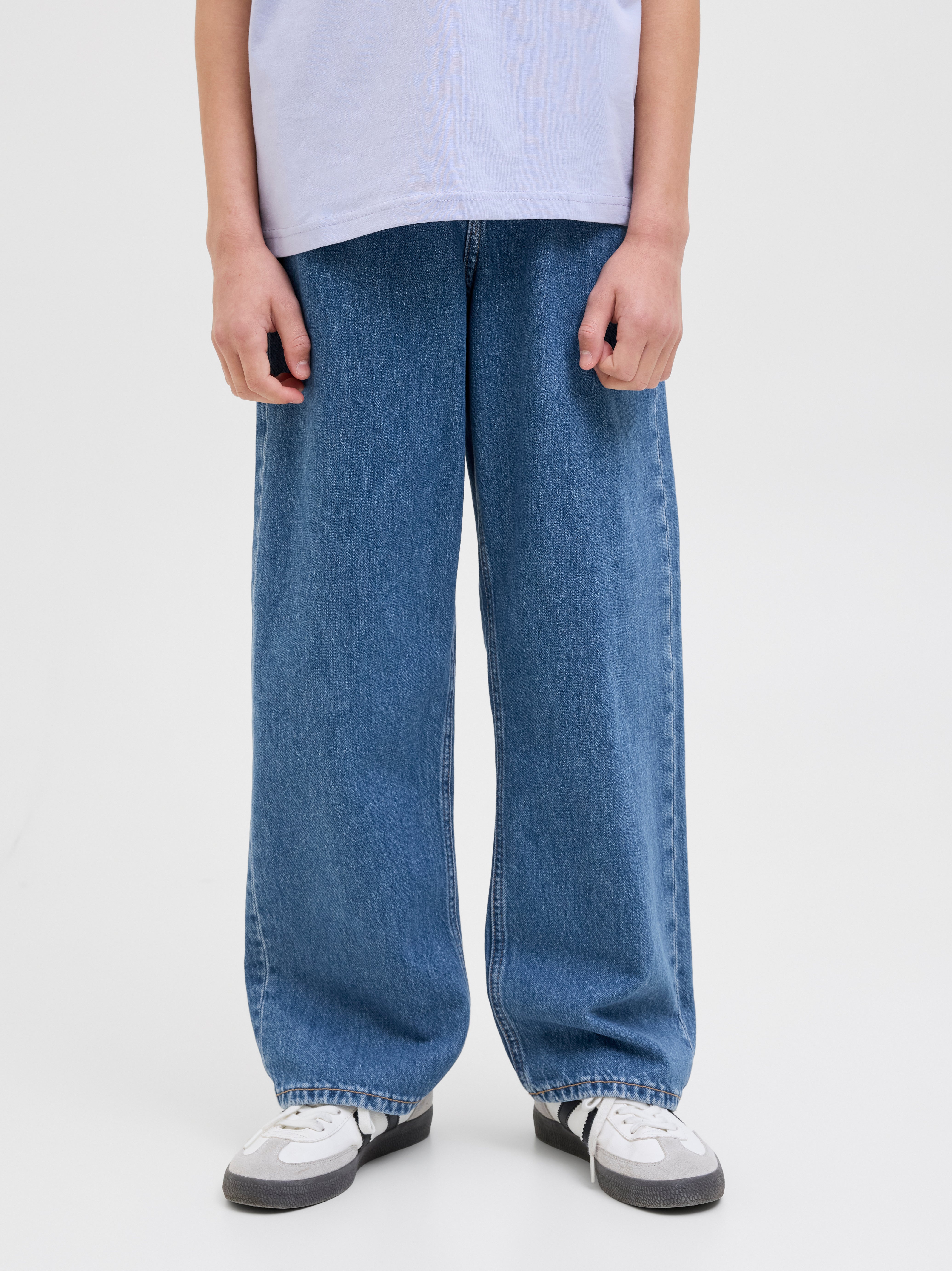 Jjialex Jjoriginal Sq 060 Jnr Baggy Fit Jeans Junior