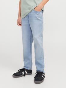Jack & Jones JJIGLENN JJORIGINAL GE 118 I.K SN JNR Priglundantys džinsai Jaunimui -Blue Denim - 12269759