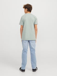 Jack & Jones JJIGLENN JJORIGINAL GE 118 I.K SN JNR Priglundantys džinsai Jaunimui -Blue Denim - 12269759