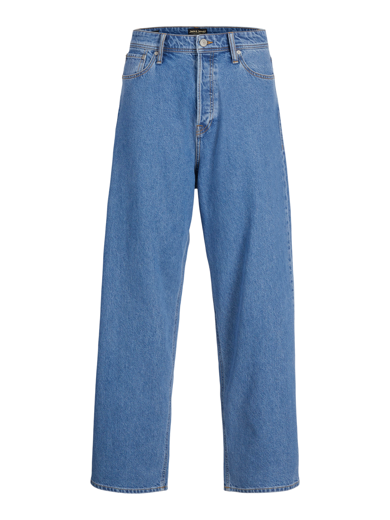 Jack & Jones JJIRON JJORIGINAL SQ 735 Loose-fit jeans -Blue Denim - 12269761
