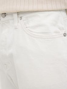 Jack & Jones Laisvas kirpimas Džinsiniai šortai -Ecru - 12269773