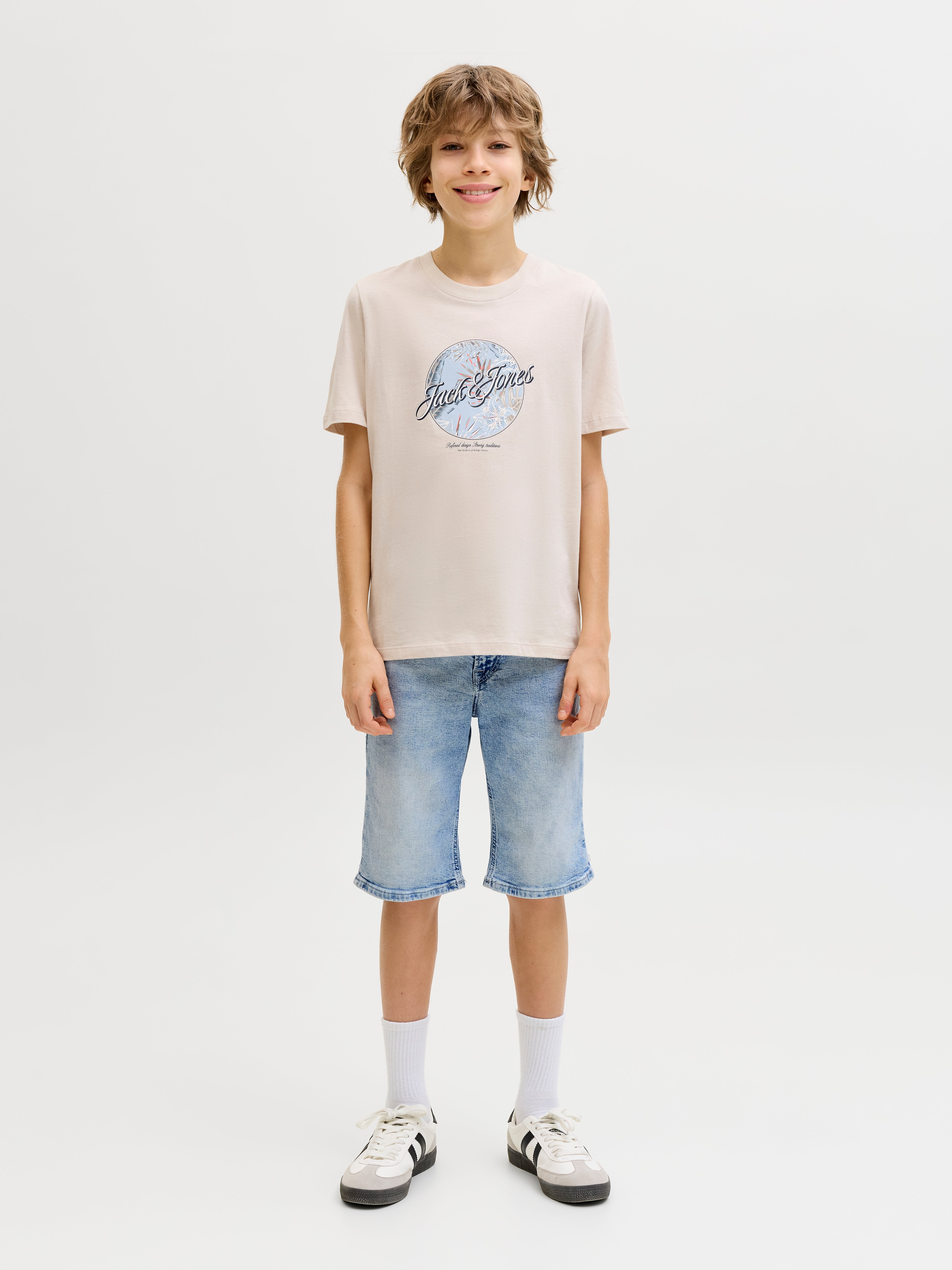 Thumbnail - Regular Fit Jeans-shorts Junior