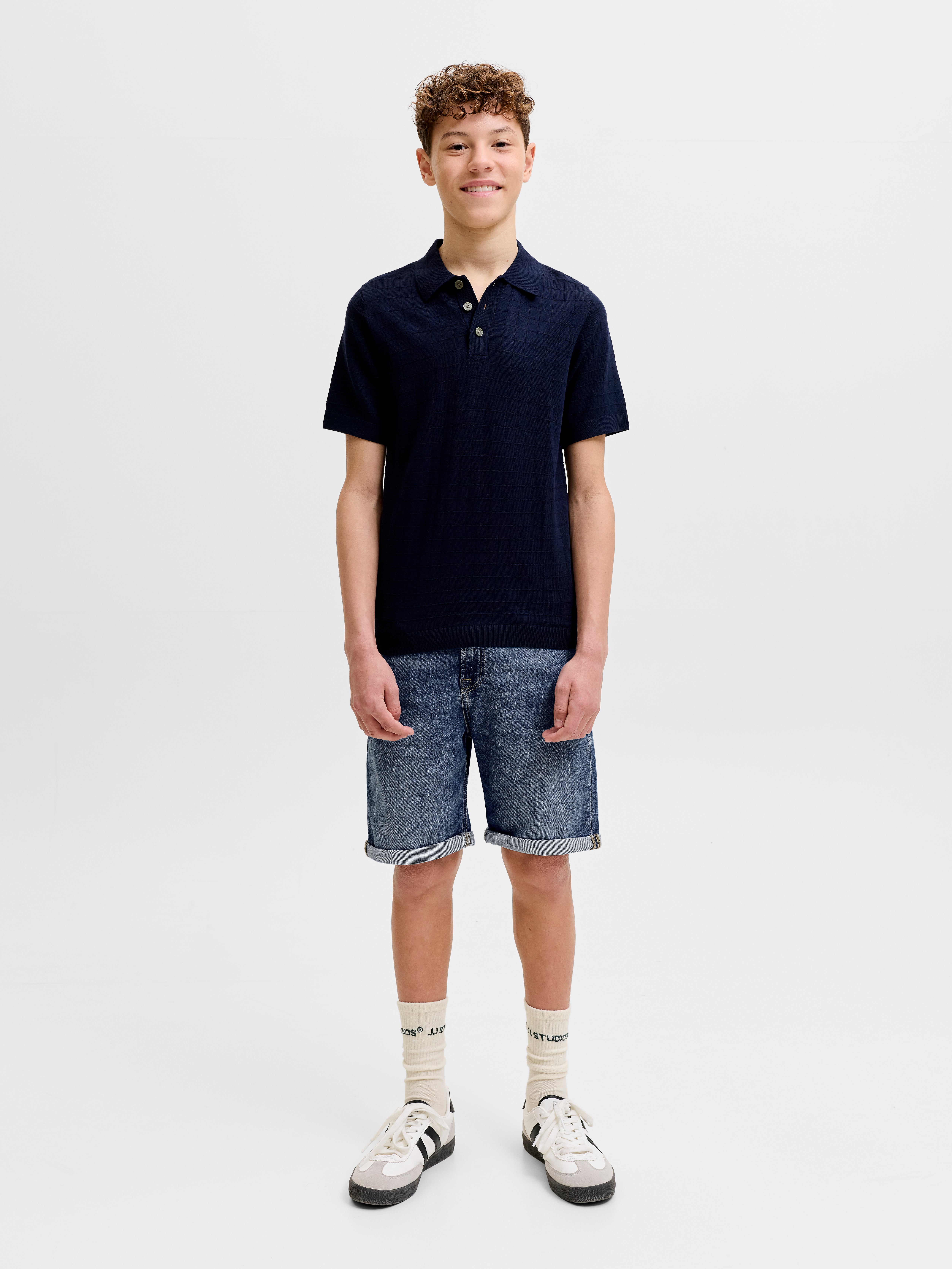 Thumbnail - Regular Fit Jeans-shorts Junior
