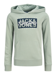 Jack & Jones Logotipas Džemperis Mini -Iceberg Green - 12269855