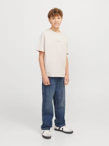 Jack & Jones Spausdintas raštas Marškinėliai Jaunimui -Moonbeam - 12269869
