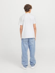 Jack & Jones Logo T-skjorte Junior -White - 12269876