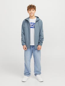 Jack & Jones Logo T-skjorte Junior -White - 12269876