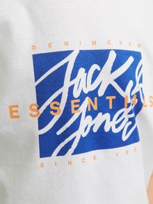 Jack & Jones Logo T-skjorte Junior -White - 12269876