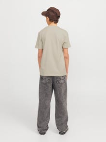 Jack & Jones Z logo T-shirt Junior -Moonbeam - 12269876