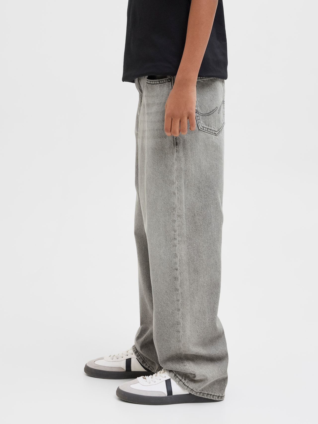 Jack & Jones Junior Relax-fit-Jeans JJIALEX JJORIGINAL MF 554 NOOS JNR, Aus pflegeleichter Baumwolle für ein angenehmes Tragegefühl Jack & Jones Junior Relax-fit-Jeans JJIALEX JJORIGINAL MF 554 NOOS JNR, Aus pflegeleichter Baumwolle für ein angenehmes Tragegefühl