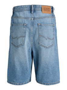 Jack & Jones Platus kirpimas Šortai su 5 kišenėmis Mini -Blue Denim - 12269943