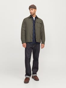 R.D.D. ROYAL DENIM DIVISION Relaxed Fit Denim Shirt -Dark Denim - 12269990
