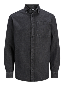 Jack & Jones Comfort Fit Denim srajca -Black Denim - 12270005