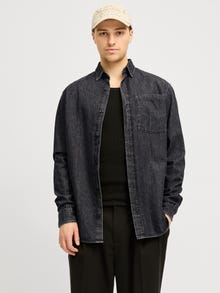 Jack & Jones Comfort Fit Denim srajca -Black Denim - 12270005