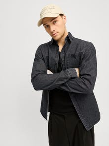 Jack & Jones Comfort Fit Denim srajca -Black Denim - 12270005