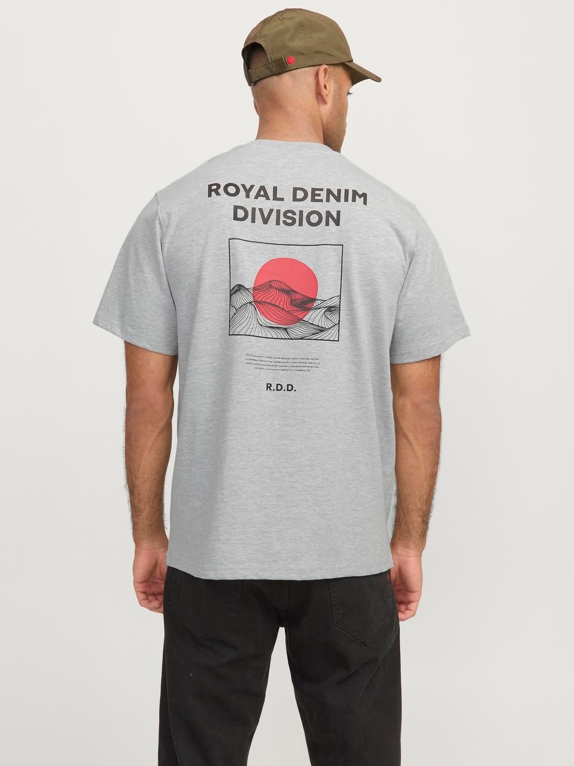 Rdd Rückenprint Rundhals T-shirt