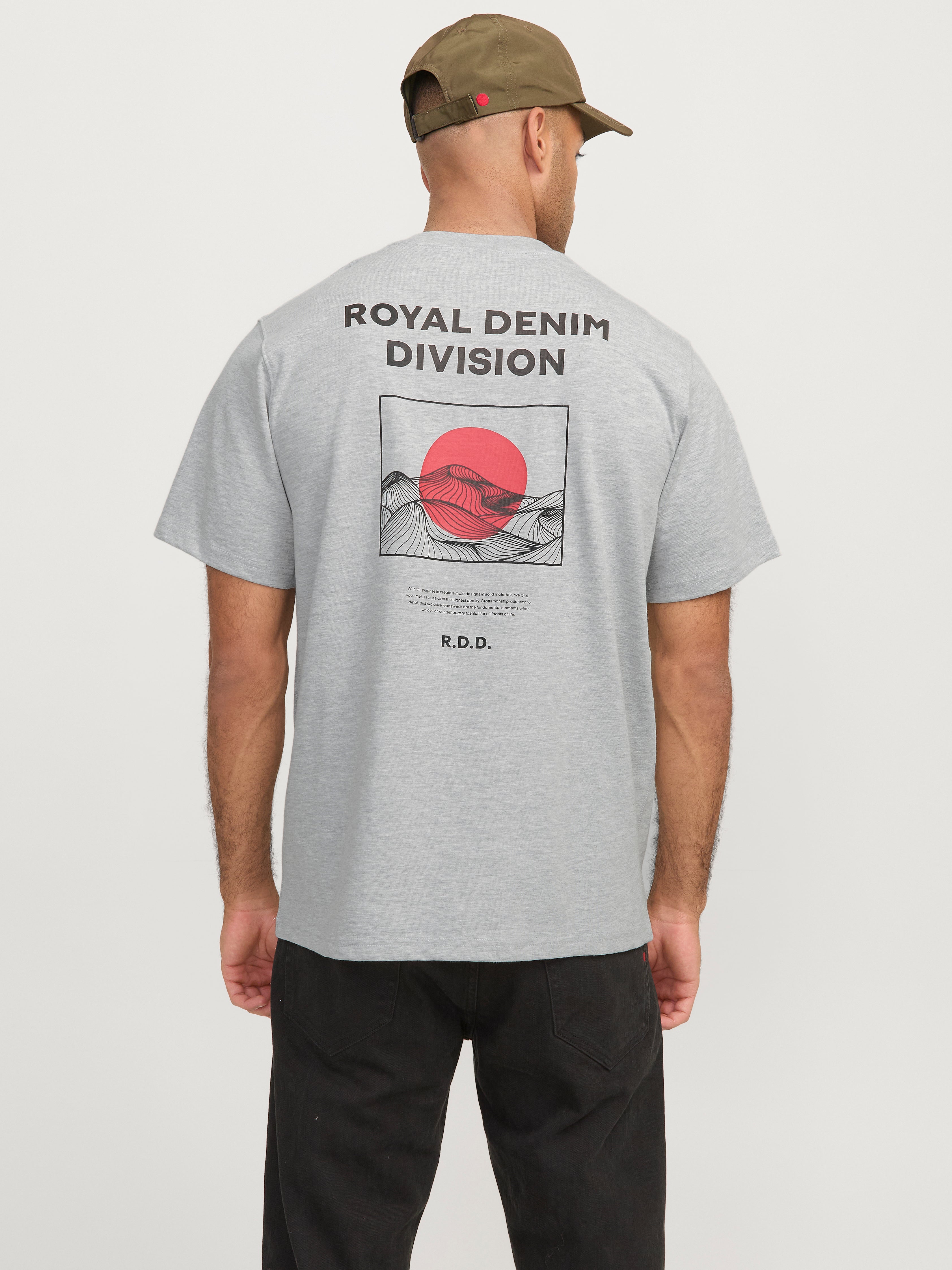 Rückenprint T-shirt