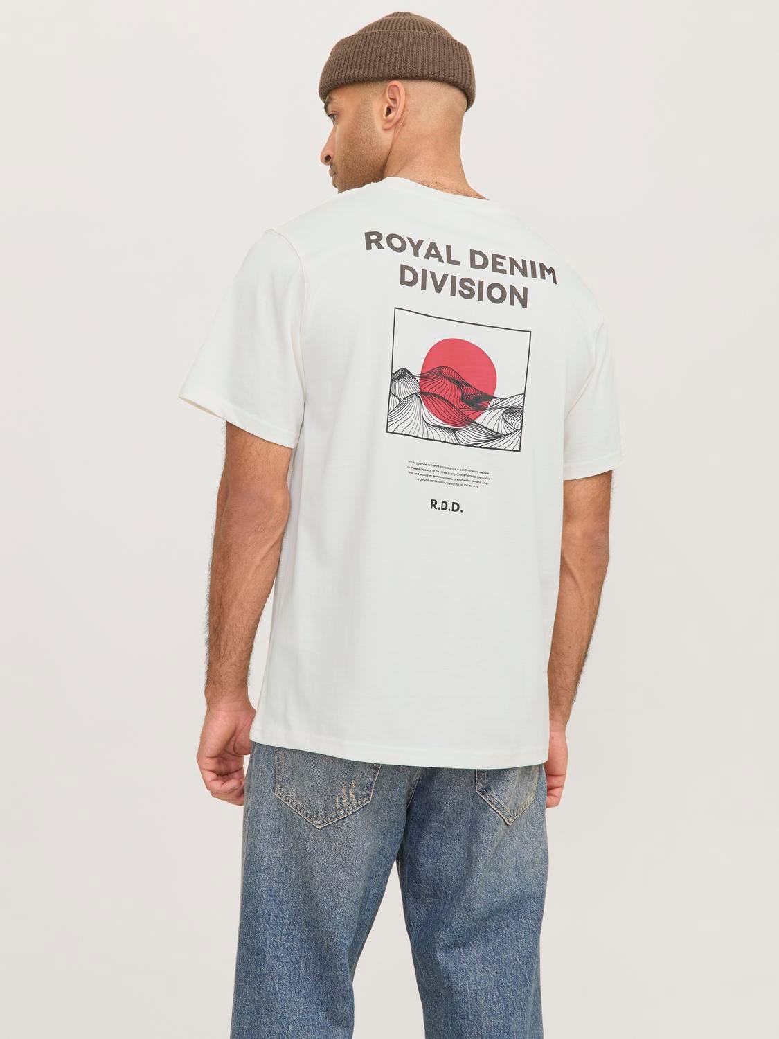 Rückenprint T-shirt