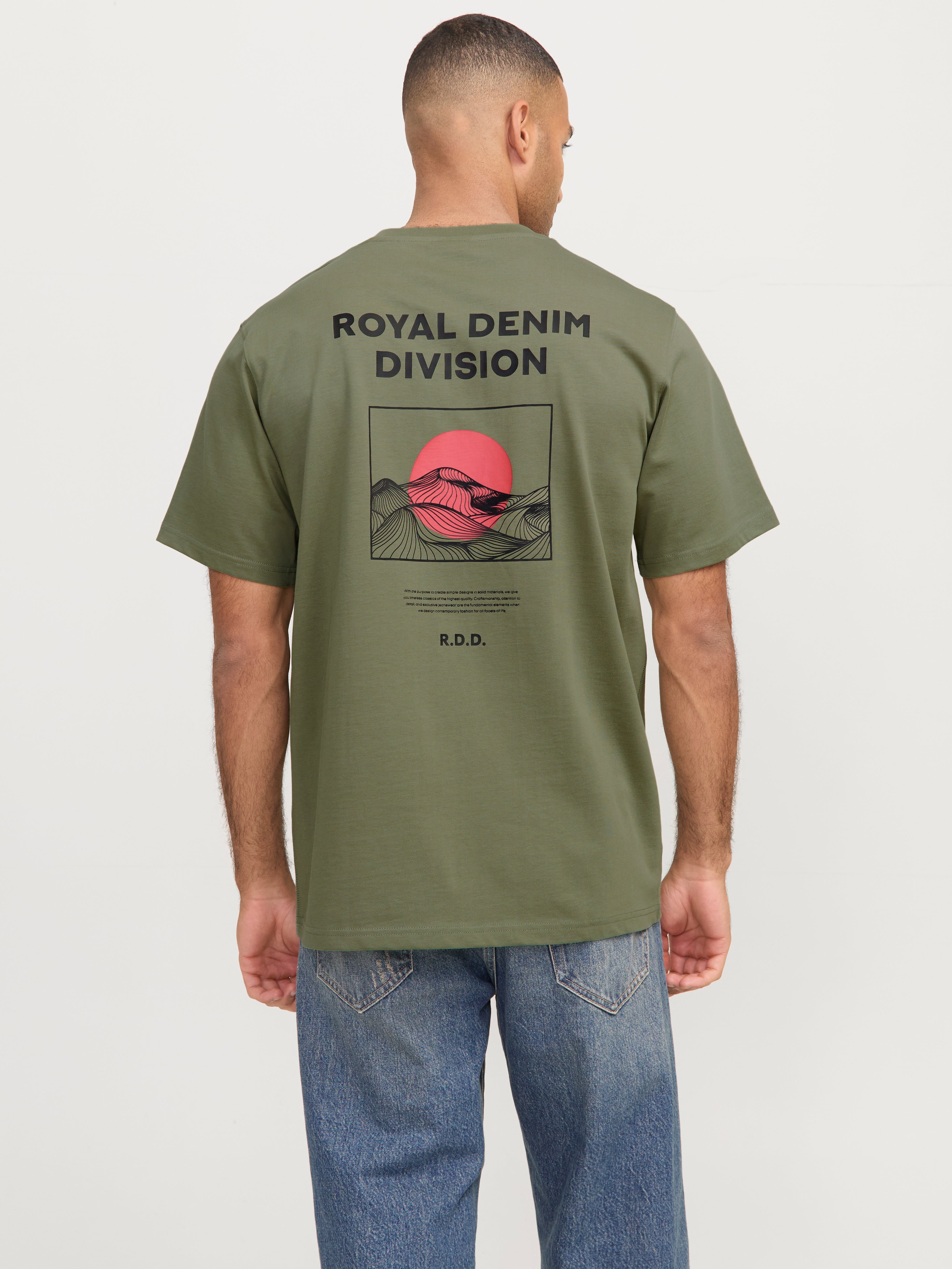 Rückenprint T-shirt