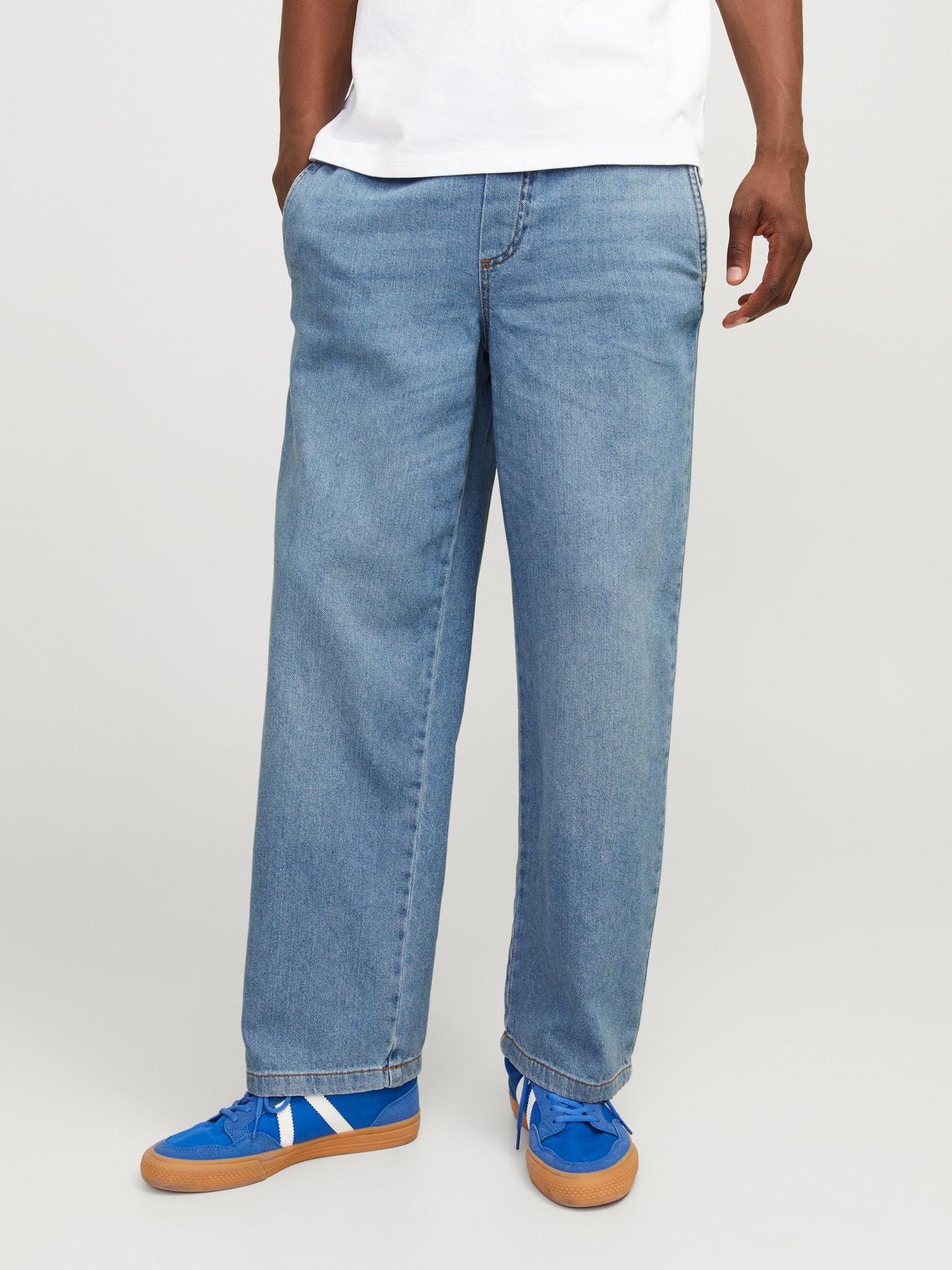 Jack & Jones JJIBILL JJJOGGER MF 371 Loose fit jeans -Blue Denim - 12270062