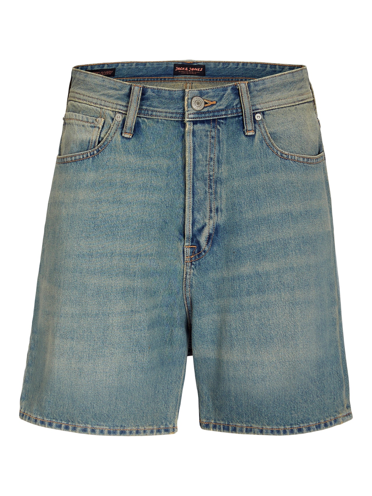 Jack & Jones Baggy fit Denim shorts -Blue Denim - 12270067