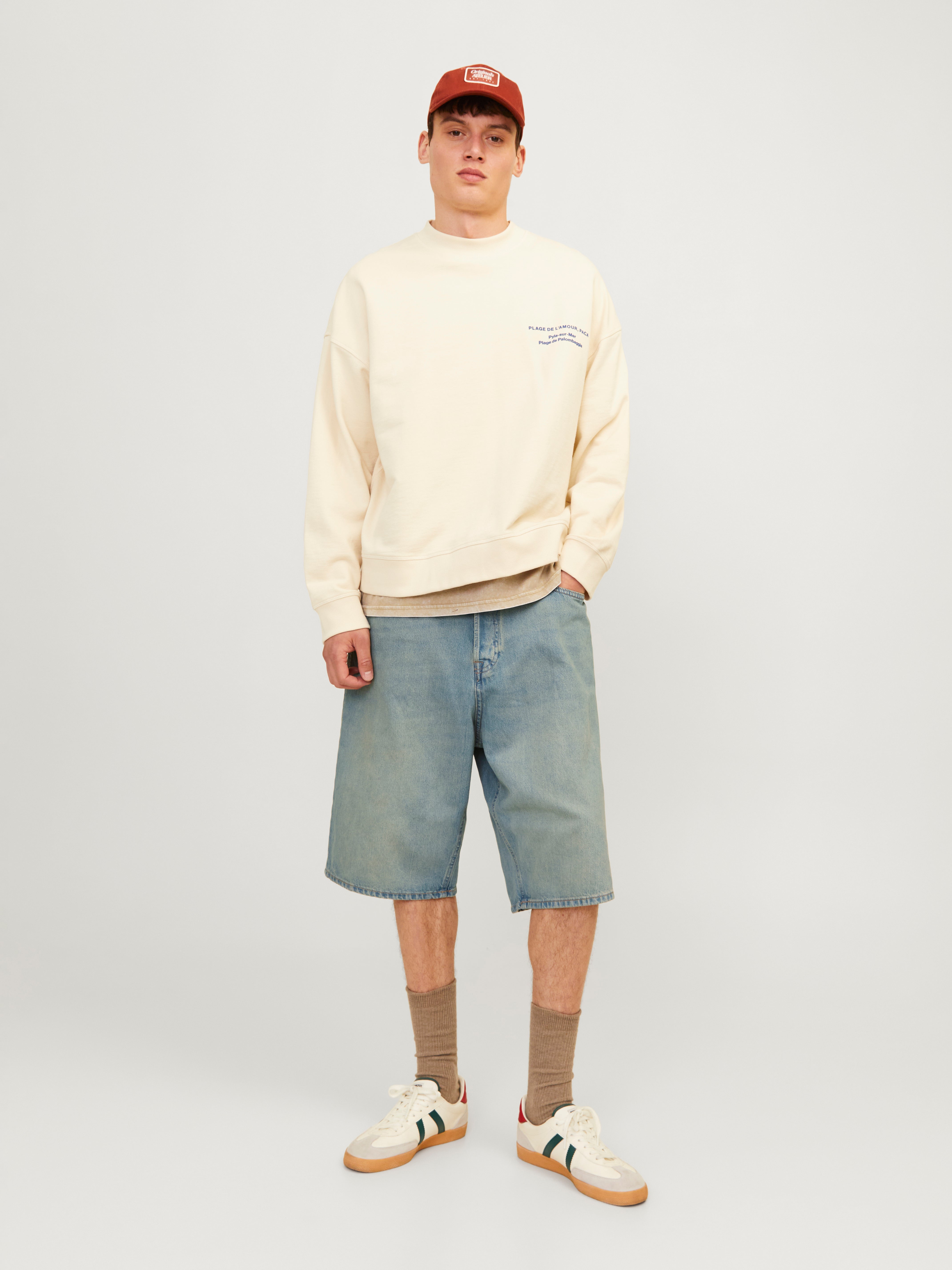 Baggy fit Дънкови шорти