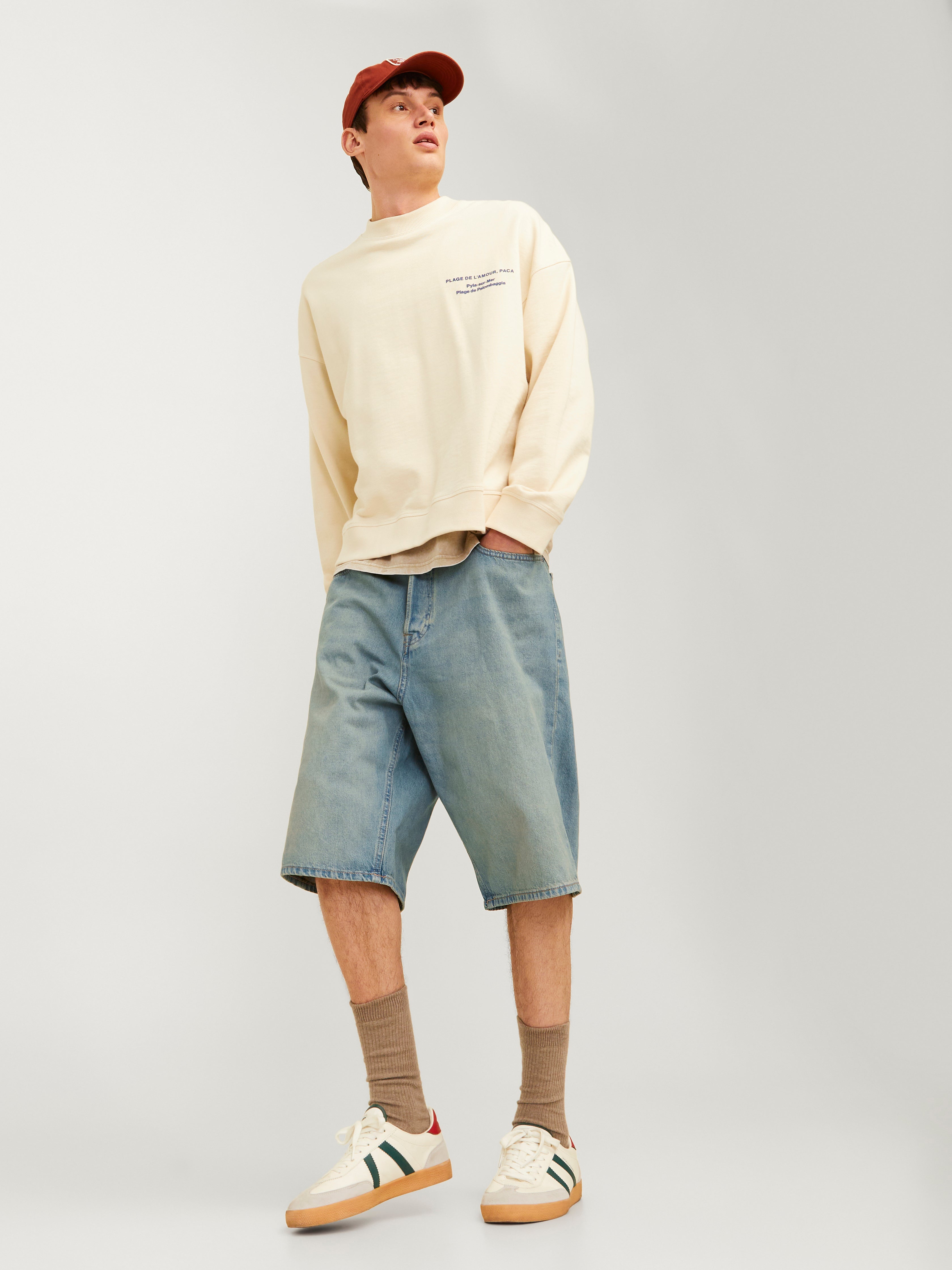 Jack & Jones Baggy fit Farkkushortsit - 12270067