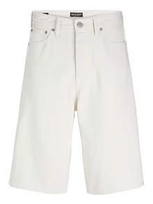 Jack & Jones Baggy fit Jeans Shorts -Ecru - 12270074