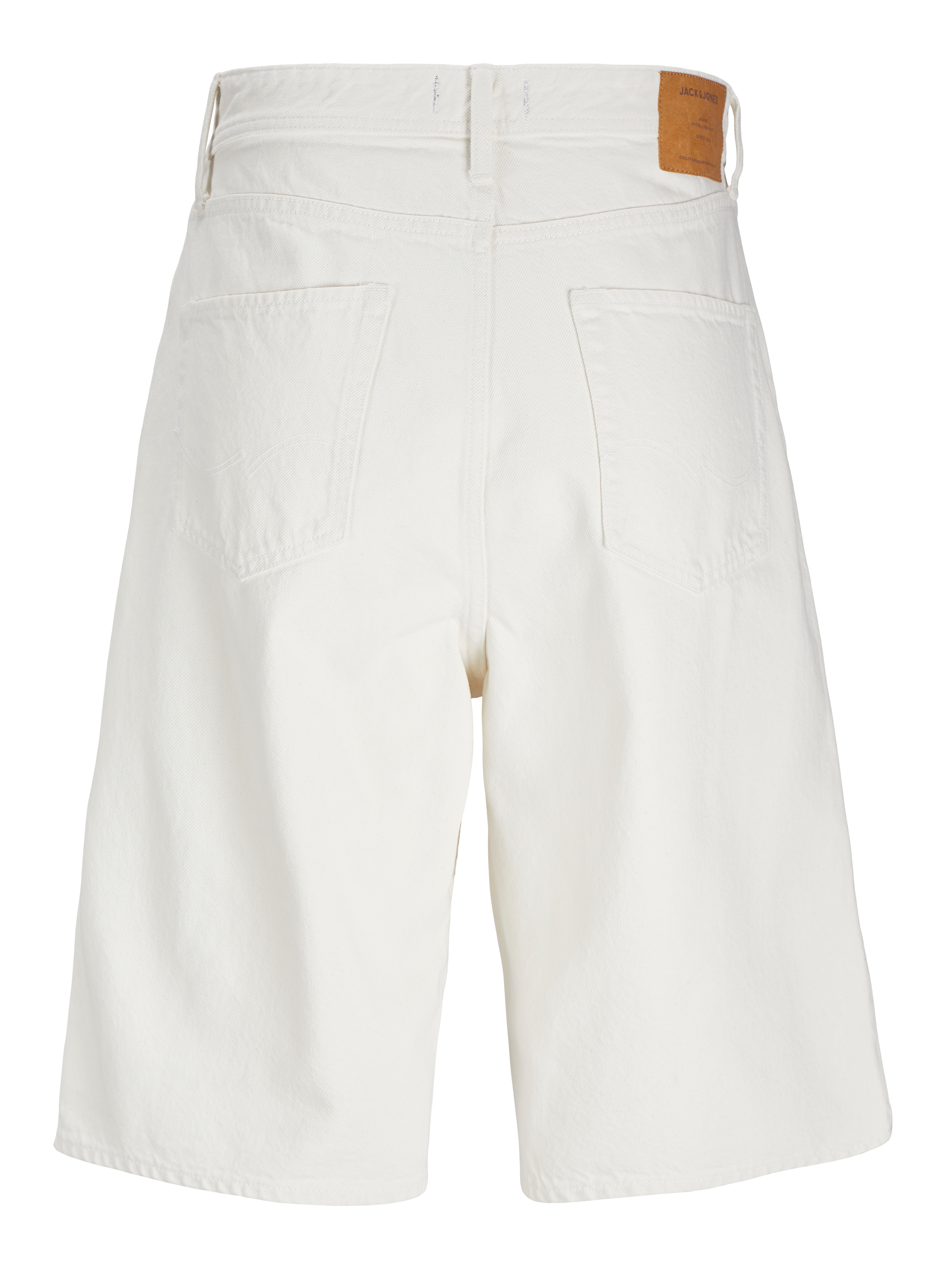 Jack & Jones Baggy fit Jeans Shorts -Ecru - 12270074