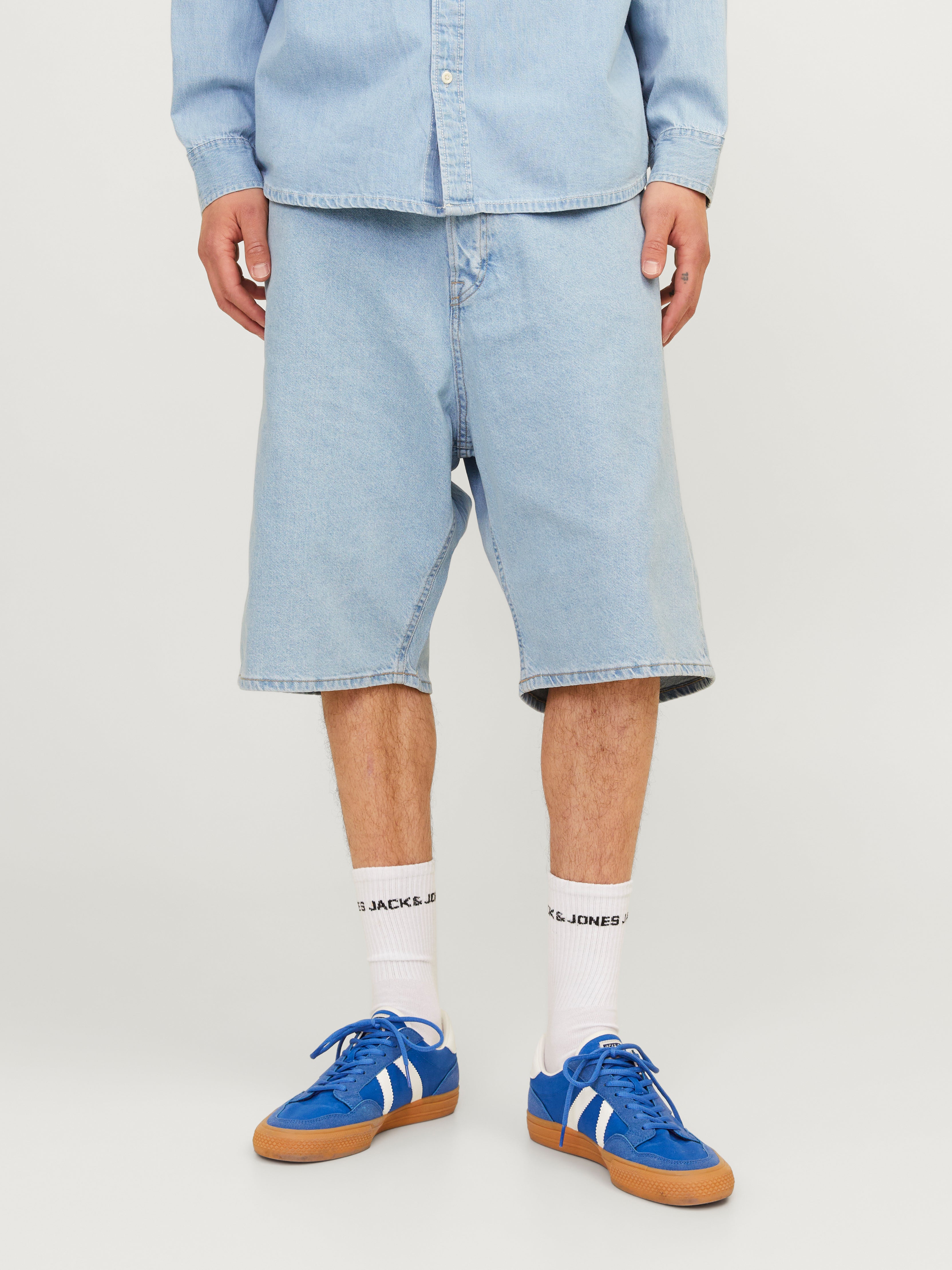 Baggy Fit Jeans Shorts